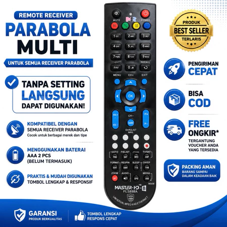 Remote Multi Fungsi - Multifingsi | Dulmar Satellite Store Timor-Leste
